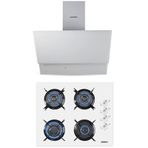 Kumtel KO-40TAHDF - DA6-835 Beyaz 2'li Ankastre Set
