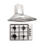 Kumtel KO-410 BF + DP6-X İnox Ankastre Set