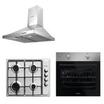 Kumtel KO-B66S2 - KO-410 BF - KO-DP6X İnox Ankastre Set
