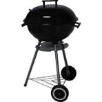 Kumtel Kömürlü Barbekü KB-453Y Yuvarlak Emaye Kaplama 74 cm Dayanıklı Tekerlekli Mangal