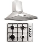Kumtel La Bretagne İkili Ankastre Set İnox (KO-410BF Ocak+DP6-X Davlumbaz)