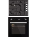 Kumtel La Yola B66 S2 - KO 410BF Siyah 2'li Ankastre Set