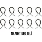 Kumtel Ufo Rezistans Teli 10 Adet Ufo Teli Infrared Isıtıcı Teli ( 2200-2500 W)