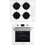 Kumtel White Optimus Dual A6SF2 DDT - 40TAHDF 2'li Ankastre Set