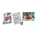 Kumtoys KDF-07 Formula Araba Kadife Boyama Sanatı