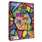 Kumtoys Kum Boyama Seti - Boyama Oyunu - Resim Yapma - Kum Boyama Oyuncak