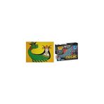 Kumtoys Tavus Kuşu Desenli 30x40 cm Jel Mozaik Kabartma Sanatı
