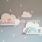 KÜMÜLÜS LAKE BULUT DUVAR RAFI