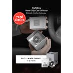 Kundal Klipsli Araba Kokusu Silver (Black Cherry) KUNDAL Vent-Clip Car Diffuser Silver