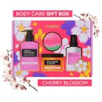 Kundal Yoğun Nemlendirme Etkili Dörtlü Vücut Bakım Seti Bath & Body Gift Edition (CHERRY BLOSSOM)