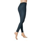 KUNERT Bayan Tayt Kadife 40 Yumuşak Uç Manşetleri 40 DEN, Koyu Denim 1620, 38-40