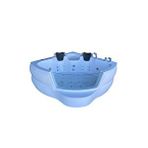 Kuntbay 160 x 160 H 65 Köşe Oval Camlı Jakuzi