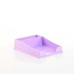 Küp Notluk Kartvizitlikli Masaüstü Organizer Mor 3.5X7.5X10.5Cm Kp203