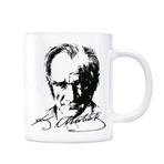 Kupa Bardak Atatürk Fotoğraflı