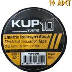 Kupa Hırdavat Kupa Elektrik Izole Bandı Siyah - 10 Adet