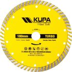 Kupa Hırdavat Kupa Elmas Turbo Daire Testere Kesme Taşı 180 Mm. - Sarı
