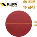 Kupa Hırdavat Kupa Yuvarlak Cırt Zımpara 180 mm - P40 Kum - 10 Adet