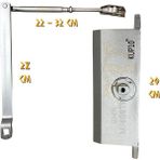 Kupa Kapı Hidroliği Sağ ve Sol Açılımı Alüminyum Extra Güvenlik Dayanıklı Gövde 60-80 kg No :4 KUP8069