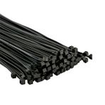 Kupa Plastik Cirt Kelepçe 4,8x300 Siyah