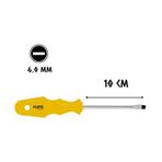 Kupa Tornavida Mıknatıslı DÜZ Uçlu 6.0 - 10 cm.