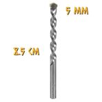 Kupa Tyson Beton-Duvar Delici Elmas Matkap Ucu - 5 mm. - 8.5 cm. - 2 Adet