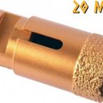 Kupa Tyson Mermer-granit-seramik Panç Kesici M14 - 20 Mm.