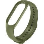 Kupa Xiaomi Mi Band 7 Kordon Spor Silikon Soft Pürüzsüz Şık Görünüm Kayış - Haki