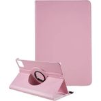 Kupa Xiaomi Pad 6 / 6 Pro Kılıf 360 Dönebilen Standlı Tablet Kılıfı Tam Koruma Darbe Emici - Açık Pembe