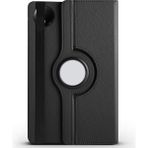 Kupa Xiaomi Redmi Pad Se 8.7 Inç Tablet Kılıf 360 Dönebilen Standlı Kapaklı Tam Korumalı Kapak - Siyah