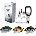 Kupafix 6 Lı Hacamat Seti, Vakumlu Masaj Seti,i, Selülüt Cihazı Hacamat Kupası, ve Pompası