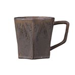 Kupalar Eski Vintage Kupa Basit Kahve Fincanı El Yapımı Kaba Çömlek İçme Bardağı 400 ML Büyük Kapasiteli Kahvaltı Fincanı Kahve Kupası(C)