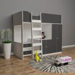 Küpe Klasik Ranza Mdf - Beyaz - 100 x 100 cm