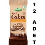 Kupiec 12 Adet Bitter Çikolatalı ve Portakal Parçacıklı Pirinç Patlağı 72 gr - 864 gr