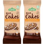 Kupiec 2 Adet Bitter Çikolatalı ve Portakal Parçacıklı Pirinç Patlağı 72 gr - 144 gr