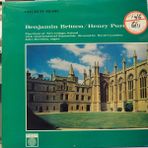 Kupon Benjamin Britten, Henry Purcell, Choir Of New College, Oxford Church Music 1966 Lp