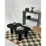 Kupp Design Bloom Orta Sehpa Siyah