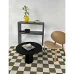 Kupp Design Lilyum Mantar Orta Sehpa Siyah