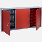 Küpper 120x60x19 cm Kırmızı Avadanlıklı Dolap