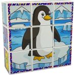 Küpss Deniz Hayvanları Manyetik Yapboz (9 Mıknatıslı Küp 6 Puzzle)