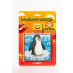 KÜPSS Manyetik Blok Çift Taraflı 9 Parçalı Mıknatıslı PENGUEN - KÖPEK BALIĞI Puzzle - 2 Görsel YapBoz