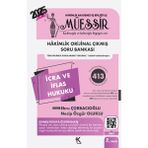 Kuram Kitap Müessir Icra ve Iflas Hukuku Soru Bankası
