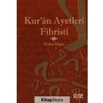Kur'an Ayetleri Fihristi - Halim Bilgin
