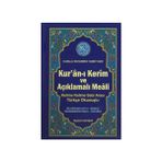 KURAN-I KERIM VE AÇIKLAMALI MEALI SATIR ARASI TÜRKÇE OKUNUŞLU ORTA BOY 3LÜ MEAL - ELMALILI MUHAMMED HAMDI YAZIR