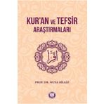 Kuran ve Tefsir Araştırmaları Musa Bilgiz