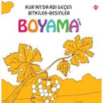 Kuranda Adı Geçen Bitkiler-besinler Boyama Kitabı Türkiye Diyanet Vakfı Yayınları
