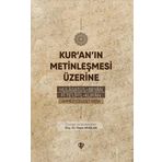 Kur`an`ın Metinleşmesi Üzerine-Türkiye Diyanet Vakfı Yayınları