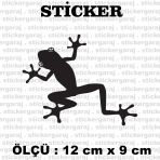 Kurbaga Tuning 2 Adet Sticker - Araba Motosiklet Kask Buzdolabi Cam Otomobil Atv Laptop Tablet Duvar Stickeri