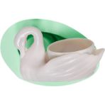 Kurdelya Kuğu Tealight Mumluk Silikon Kalıbı