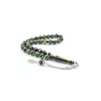 Küre Kesim Sarı Yeşil Beyrut Kehribarı Tesbih 10 Mm