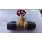 Küresel Vana Gizli Pirinç Sürgülü Vana Ppr Bağlantılı Isı Yalıtımlı Yüksek Basınçlı Durdurma Vanası Ppr 32MM 06-21 Yeşil-Siyah K.t.p Made In Italy - SİYAH